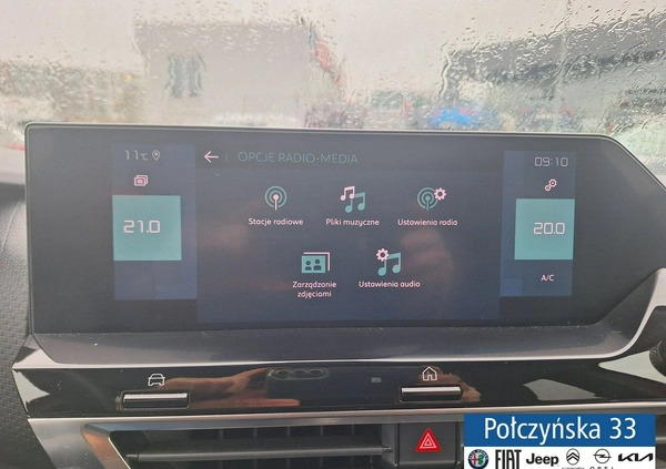 Citroen C4 cena 95890 przebieg: 30000, rok produkcji 2021 z Myślenice małe 301